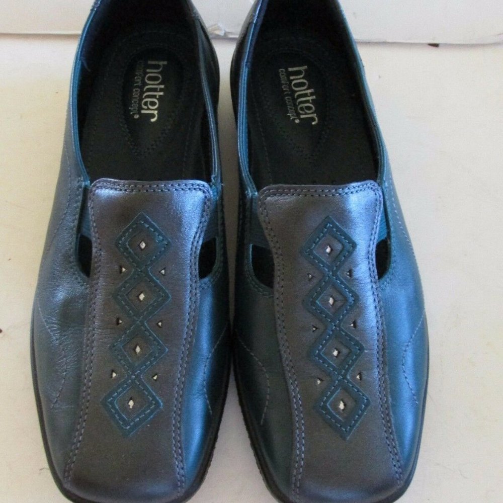 EUC! Hotter Comfort Concept Calypso Leather Loafer